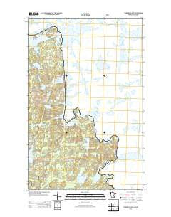 Conners Island Minnesota Historical topographic map, 1:24000 scale, 7.5 X 7.5 Minute, Year 2013