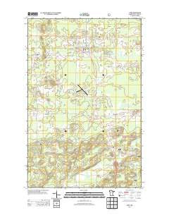 Cook Minnesota Historical topographic map, 1:24000 scale, 7.5 X 7.5 Minute, Year 2013