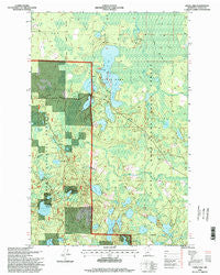 Coon Lake Minnesota Historical topographic map, 1:24000 scale, 7.5 X 7.5 Minute, Year 1996