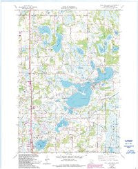 Coon Lake Beach Minnesota Historical topographic map, 1:24000 scale, 7.5 X 7.5 Minute, Year 1974