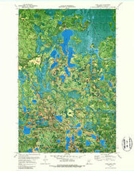 Coon Lake Minnesota Historical topographic map, 1:24000 scale, 7.5 X 7.5 Minute, Year 1970