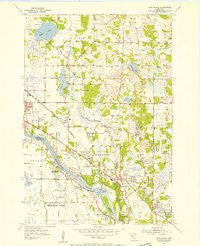 Coon Rapids Minnesota Historical topographic map, 1:24000 scale, 7.5 X 7.5 Minute, Year 1955