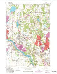 Coon Rapids Minnesota Historical topographic map, 1:24000 scale, 7.5 X 7.5 Minute, Year 1967