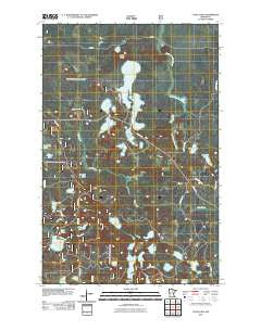 Coon Lake Minnesota Historical topographic map, 1:24000 scale, 7.5 X 7.5 Minute, Year 2011