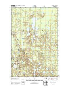 Coon Lake Minnesota Historical topographic map, 1:24000 scale, 7.5 X 7.5 Minute, Year 2013