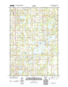 Coon Lake Beach Minnesota Historical topographic map, 1:24000 scale, 7.5 X 7.5 Minute, Year 2013