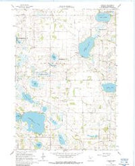 Cordova Minnesota Historical topographic map, 1:24000 scale, 7.5 X 7.5 Minute, Year 1966