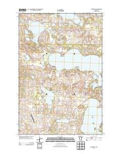 Cormorant Minnesota Historical topographic map, 1:24000 scale, 7.5 X 7.5 Minute, Year 2013