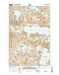 Cormorant Minnesota Current topographic map, 1:24000 scale, 7.5 X 7.5 Minute, Year 2016