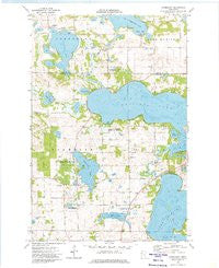Cormorant Minnesota Historical topographic map, 1:24000 scale, 7.5 X 7.5 Minute, Year 1973