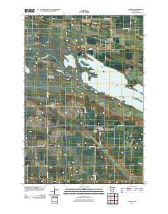 Correll Minnesota Historical topographic map, 1:24000 scale, 7.5 X 7.5 Minute, Year 2010