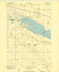 Correll Minnesota Historical topographic map, 1:24000 scale, 7.5 X 7.5 Minute, Year 1958