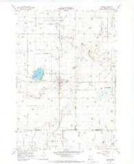 Cosmos Minnesota Historical topographic map, 1:24000 scale, 7.5 X 7.5 Minute, Year 1967