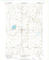 Cosmos Minnesota Historical topographic map, 1:24000 scale, 7.5 X 7.5 Minute, Year 1967