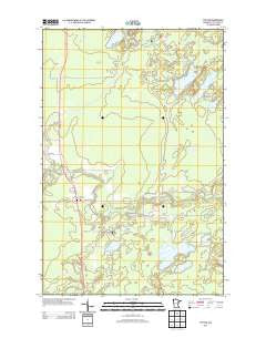 Cotton Minnesota Historical topographic map, 1:24000 scale, 7.5 X 7.5 Minute, Year 2013