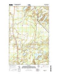 Cotton Minnesota Current topographic map, 1:24000 scale, 7.5 X 7.5 Minute, Year 2016