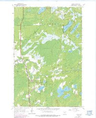 Cotton Minnesota Historical topographic map, 1:24000 scale, 7.5 X 7.5 Minute, Year 1956
