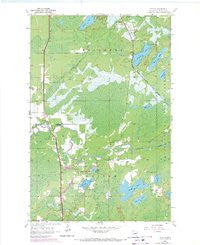 Cotton Minnesota Historical topographic map, 1:24000 scale, 7.5 X 7.5 Minute, Year 1956