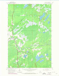 Cotton Minnesota Historical topographic map, 1:24000 scale, 7.5 X 7.5 Minute, Year 1956