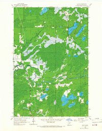 Cotton Minnesota Historical topographic map, 1:24000 scale, 7.5 X 7.5 Minute, Year 1956