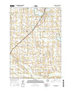 Cottonwood Minnesota Current topographic map, 1:24000 scale, 7.5 X 7.5 Minute, Year 2016
