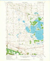 Courtland Minnesota Historical topographic map, 1:24000 scale, 7.5 X 7.5 Minute, Year 1964