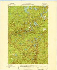 Cramer Minnesota Historical topographic map, 1:62500 scale, 15 X 15 Minute, Year 1955