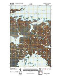 Cranberry Bay Minnesota Historical topographic map, 1:24000 scale, 7.5 X 7.5 Minute, Year 2010