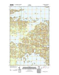Cranberry Bay Minnesota Historical topographic map, 1:24000 scale, 7.5 X 7.5 Minute, Year 2013
