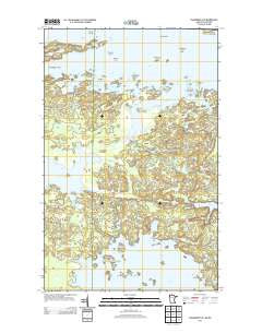 Cranberry Bay Minnesota Historical topographic map, 1:24000 scale, 7.5 X 7.5 Minute, Year 2013