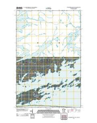 Cranberry Bay OE N Minnesota Historical topographic map, 1:24000 scale, 7.5 X 7.5 Minute, Year 2011
