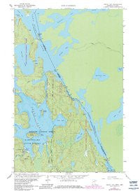 Crane Lake Minnesota Historical topographic map, 1:24000 scale, 7.5 X 7.5 Minute, Year 1963