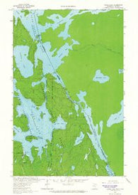 Crane Lake Minnesota Historical topographic map, 1:24000 scale, 7.5 X 7.5 Minute, Year 1963