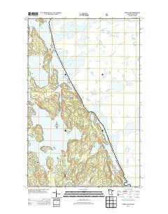 Crane Lake Minnesota Historical topographic map, 1:24000 scale, 7.5 X 7.5 Minute, Year 2013