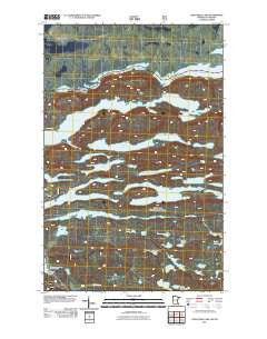 Crocodile Lake Minnesota Historical topographic map, 1:24000 scale, 7.5 X 7.5 Minute, Year 2011