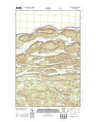 Crocodile Lake Minnesota Historical topographic map, 1:24000 scale, 7.5 X 7.5 Minute, Year 2013
