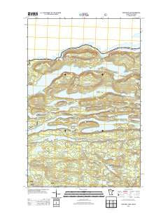 Crocodile Lake Minnesota Historical topographic map, 1:24000 scale, 7.5 X 7.5 Minute, Year 2013