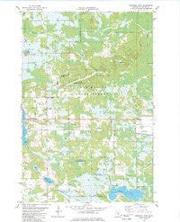 Cromwell East Minnesota Historical topographic map, 1:24000 scale, 7.5 X 7.5 Minute, Year 1982
