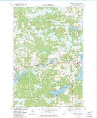 Cromwell West Minnesota Historical topographic map, 1:24000 scale, 7.5 X 7.5 Minute, Year 1982