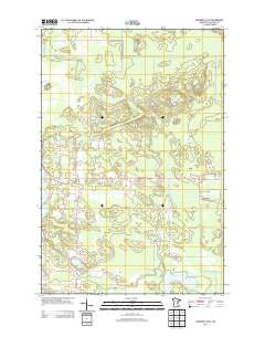Cromwell East Minnesota Historical topographic map, 1:24000 scale, 7.5 X 7.5 Minute, Year 2013
