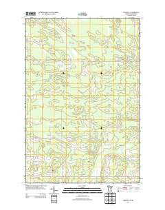 Cromwell SE Minnesota Historical topographic map, 1:24000 scale, 7.5 X 7.5 Minute, Year 2013