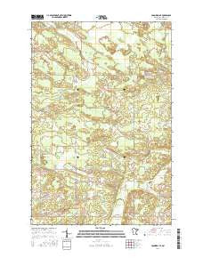 Cromwell SE Minnesota Current topographic map, 1:24000 scale, 7.5 X 7.5 Minute, Year 2016