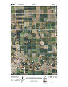 Crookston Minnesota Historical topographic map, 1:24000 scale, 7.5 X 7.5 Minute, Year 2010