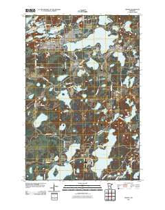Crosby Minnesota Historical topographic map, 1:24000 scale, 7.5 X 7.5 Minute, Year 2010
