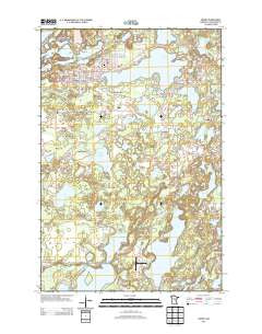 Crosby Minnesota Historical topographic map, 1:24000 scale, 7.5 X 7.5 Minute, Year 2013