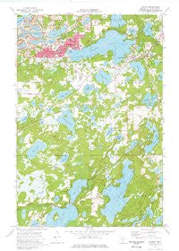 Crosby Minnesota Historical topographic map, 1:24000 scale, 7.5 X 7.5 Minute, Year 1973