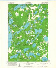 Cross Lake Minnesota Historical topographic map, 1:24000 scale, 7.5 X 7.5 Minute, Year 1960