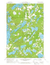 Cross Lake Minnesota Historical topographic map, 1:24000 scale, 7.5 X 7.5 Minute, Year 1960