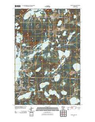 Cross Lake Minnesota Historical topographic map, 1:24000 scale, 7.5 X 7.5 Minute, Year 2010