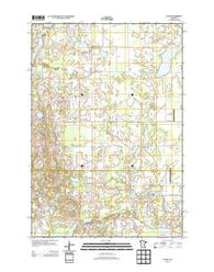 Crown Minnesota Historical topographic map, 1:24000 scale, 7.5 X 7.5 Minute, Year 2013